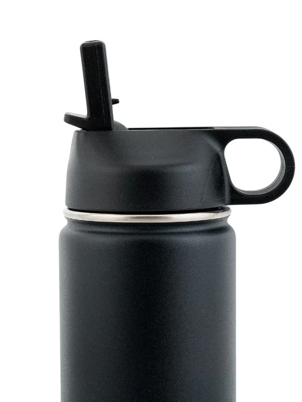 The Memory Company Black Double Wall Stainless Steel Water Bottle 22oz - NEW